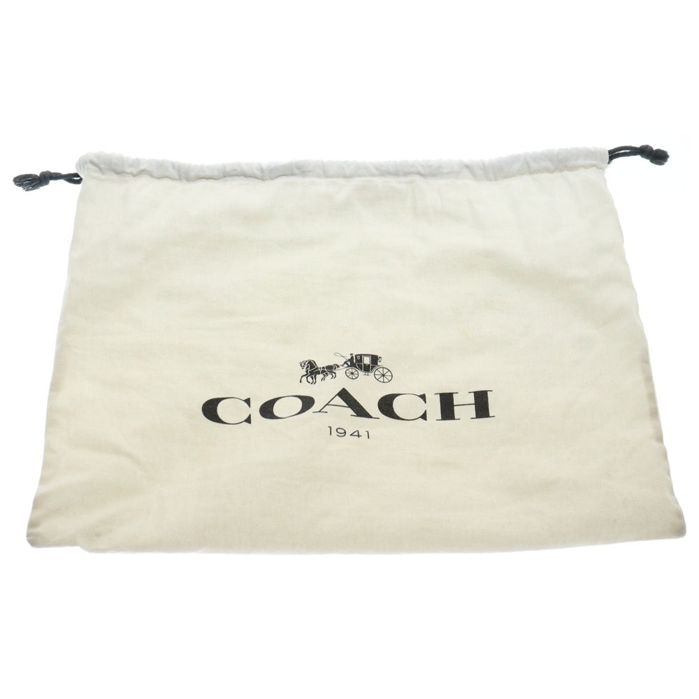 COACH(コーチ) シグネチャー コインローファー レザーローカットシューズ G1650 ブラック