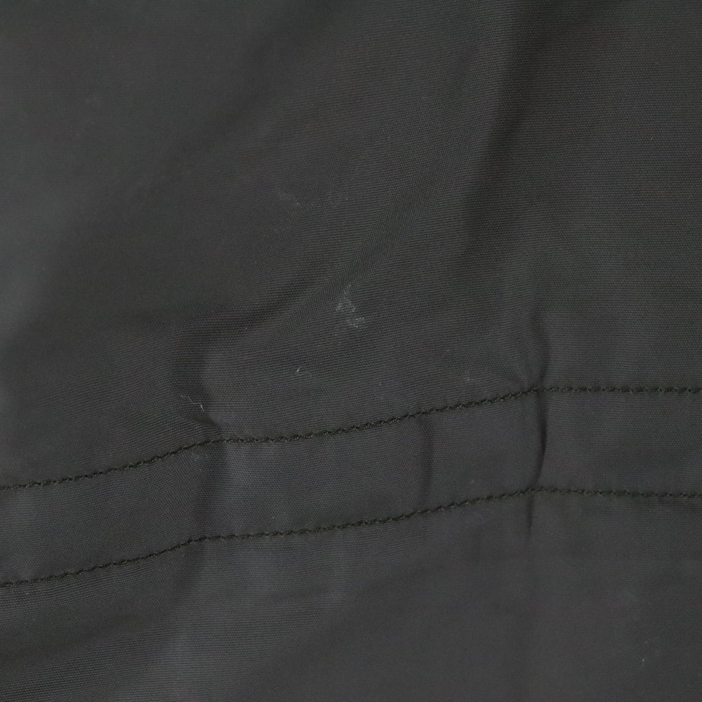 DUVETICA(デュベティカ) ファーフーデッド ミリタリー ジップアップ ダウンジャケット パーカー カーキ