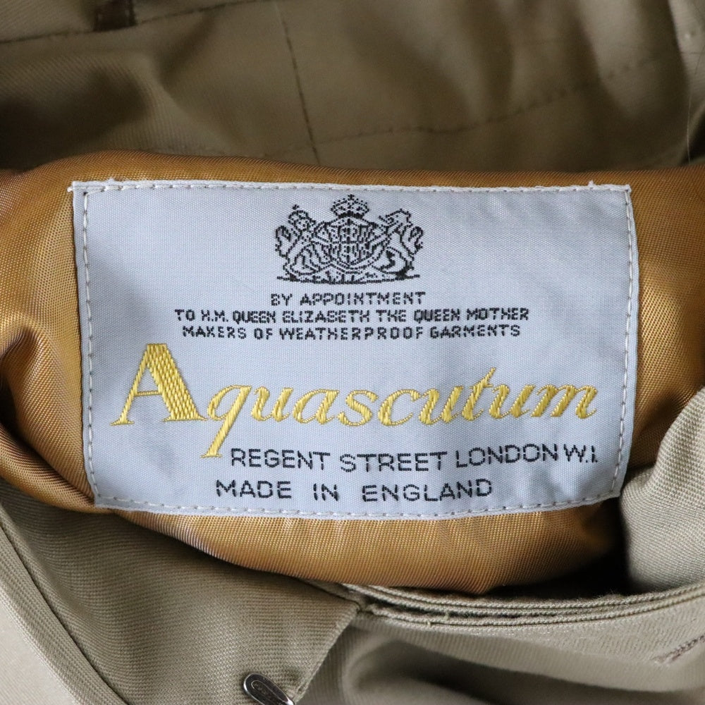 Aquascutum(アクアスキュータム) ライナー付き トレンチコート ジャケット ベージュ