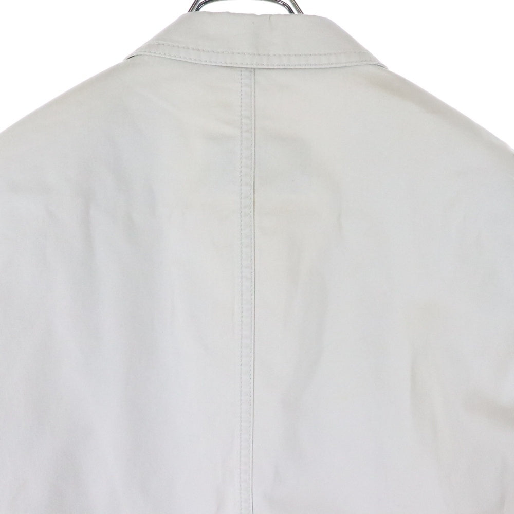 TREK&TRAVEL(トレックアンドトラベル) コットン テーラードジャケット ベージュ 077195