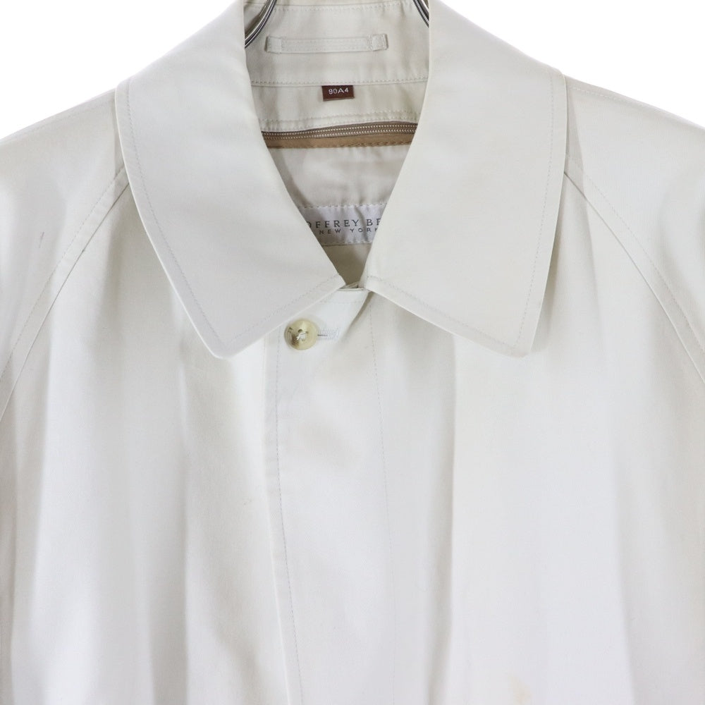 GEOFFREY BEENE(ジェフリービーン) トレンチコート ジャケット アイボリー