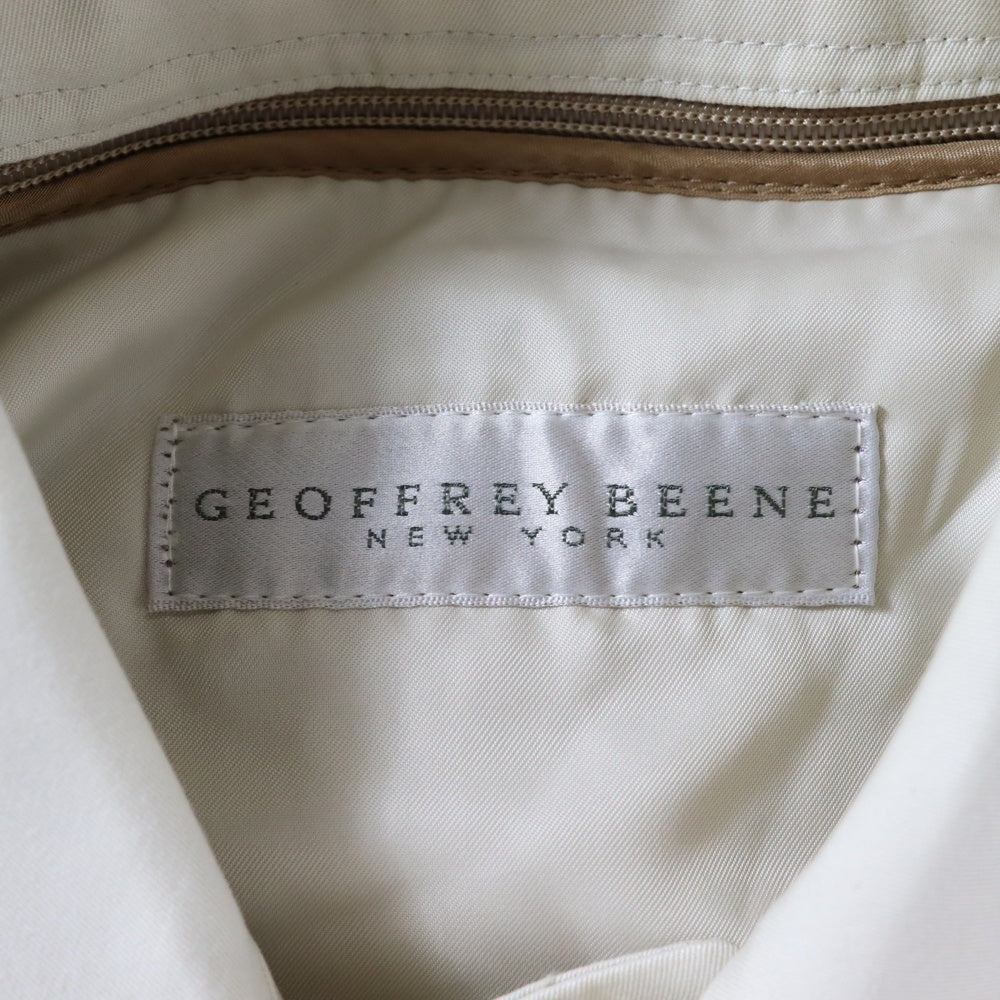GEOFFREY BEENE(ジェフリービーン) トレンチコート ジャケット アイボリー
