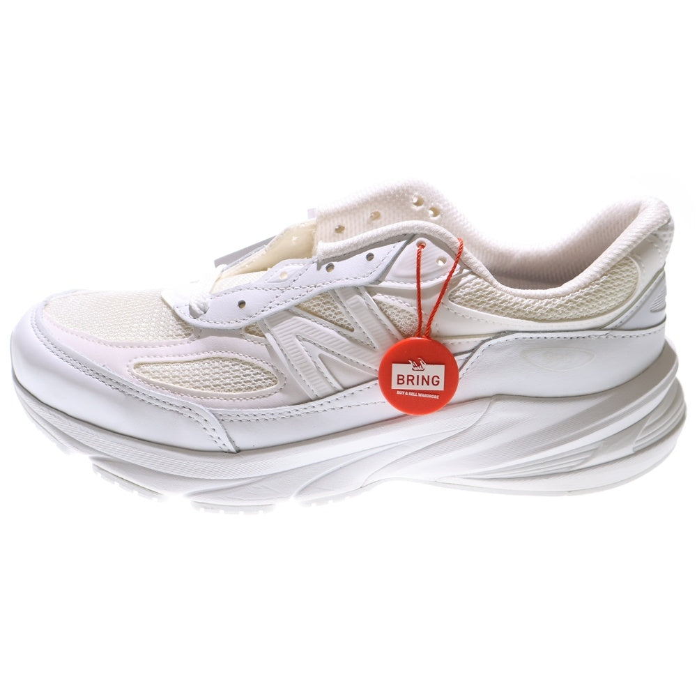 New Balance(ニューバランス) ×COMME des GARCONS HOMME U990CD6 990V6 コムデギャルソンオム ローカットスニーカー ホワイト US8/26cm