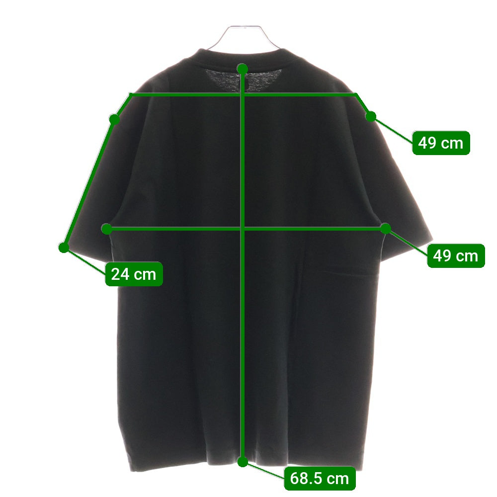 YEEZY GAP(イージーギャップ) SHORT SLEEVE T-SHIRT オーバーサイズショートスリーブ 半袖Tシャツ カットソー ブラック 537299-02-1