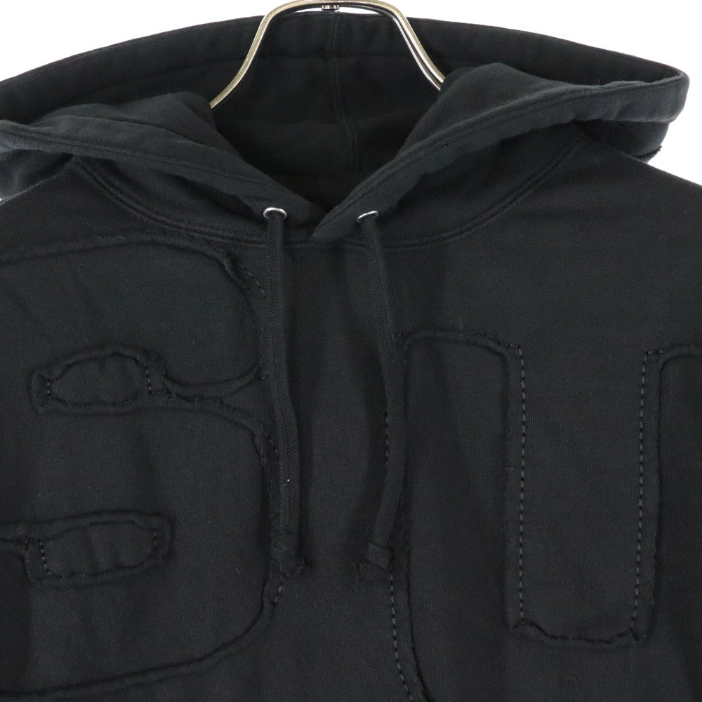 SUPREME(シュプリーム) 20SS Cutout Letters Hooded Sweatshirt カットアウト レターズ フーデッド プルオーバースウェットパーカー フーディー ブラック