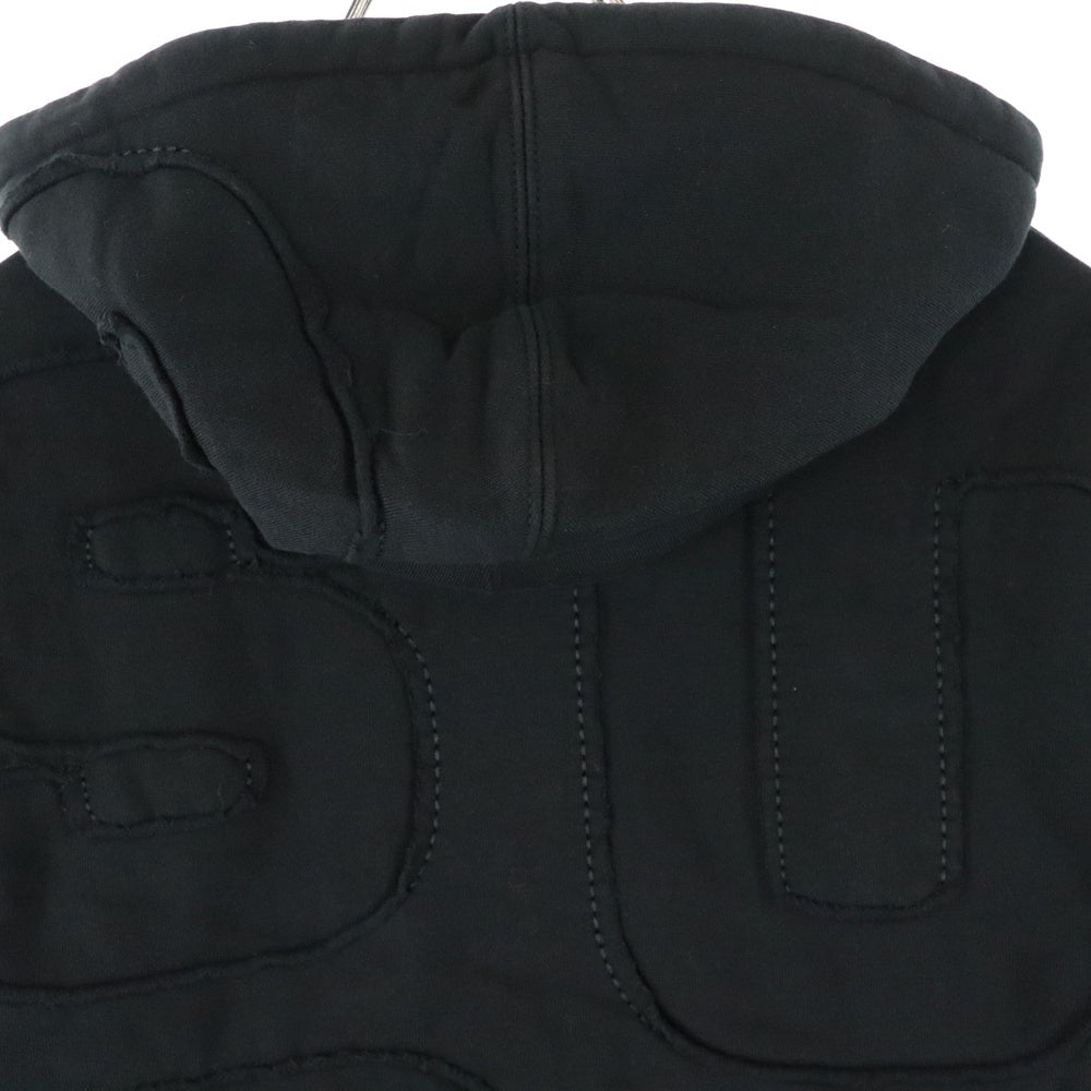 SUPREME(シュプリーム) 20SS Cutout Letters Hooded Sweatshirt カットアウト レターズ フーデッド プルオーバースウェットパーカー フーディー ブラック