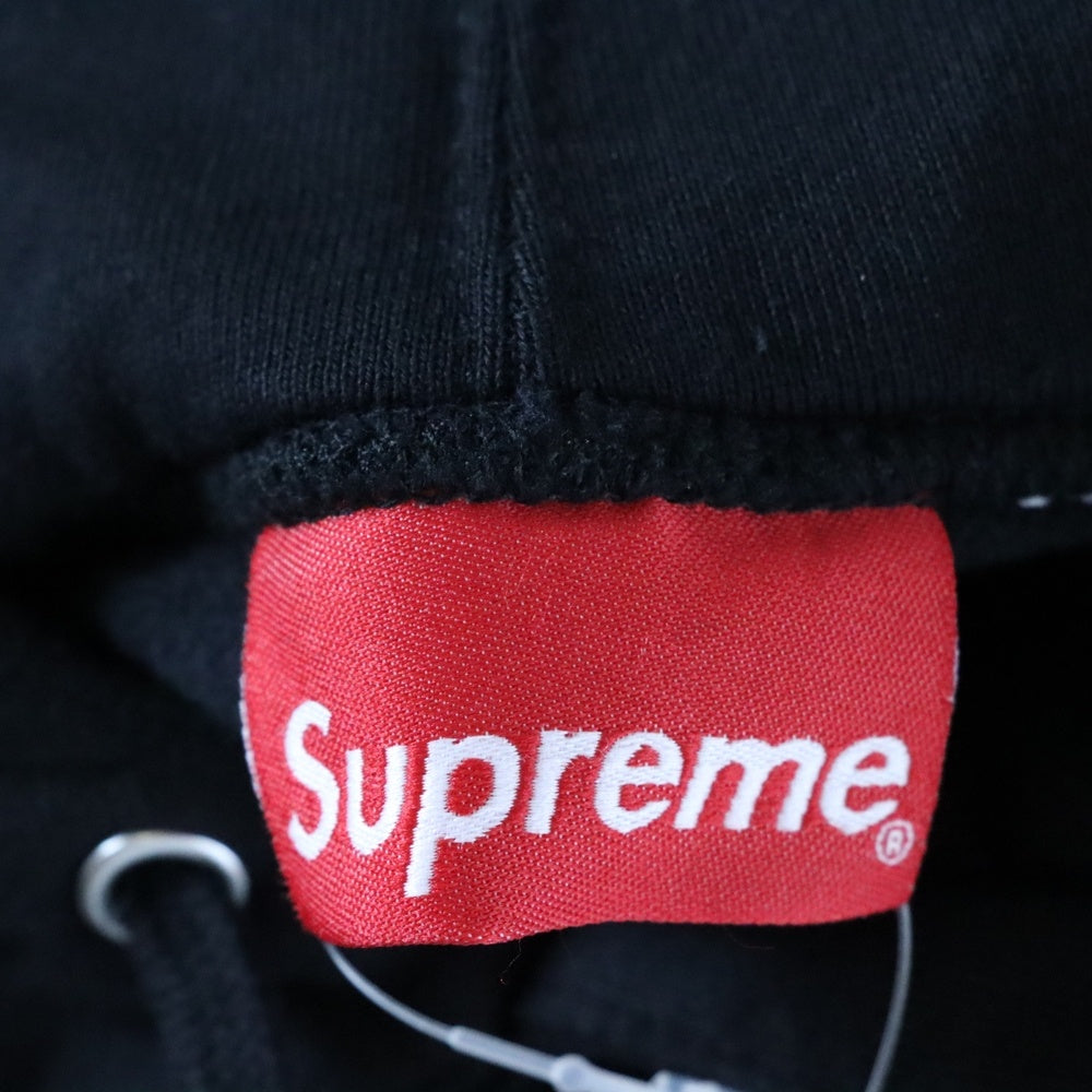 SUPREME(シュプリーム) 20SS Cutout Letters Hooded Sweatshirt カットアウト レターズ フーデッド プルオーバースウェットパーカー フーディー ブラック