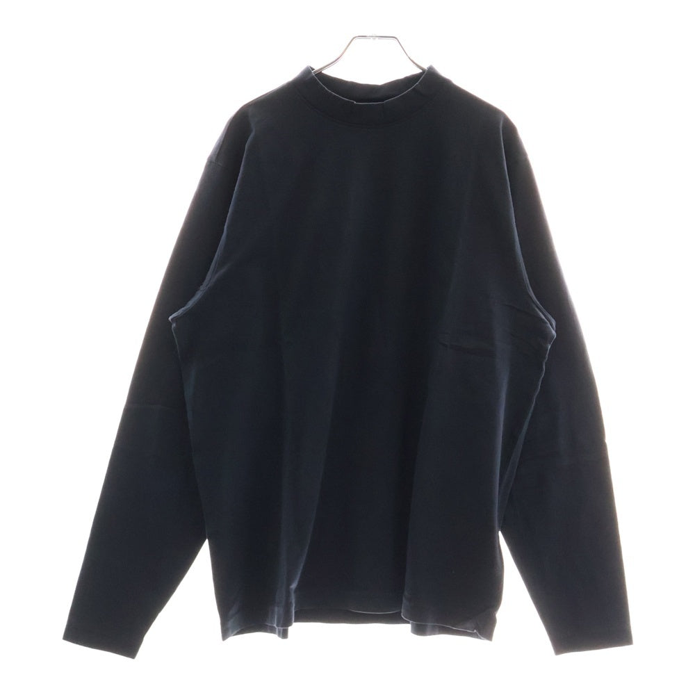 Yeezy Gap Engineered by Balenciaga(イージー ギャップ エンジニアードバイ バレンシアガ) LONG SLEEVE T-SHIRT ロングスリーブ クルーネック 長袖Tシャツ カットソー ネイビー 537288-00-1