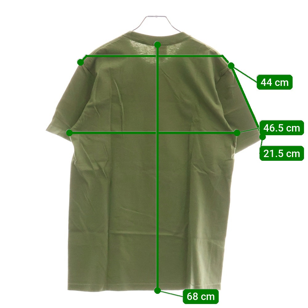SUPREME(シュプリーム) 22AW Trash Tee トラッシュ クルーネック半袖プリントTシャツ カットソー グリーン