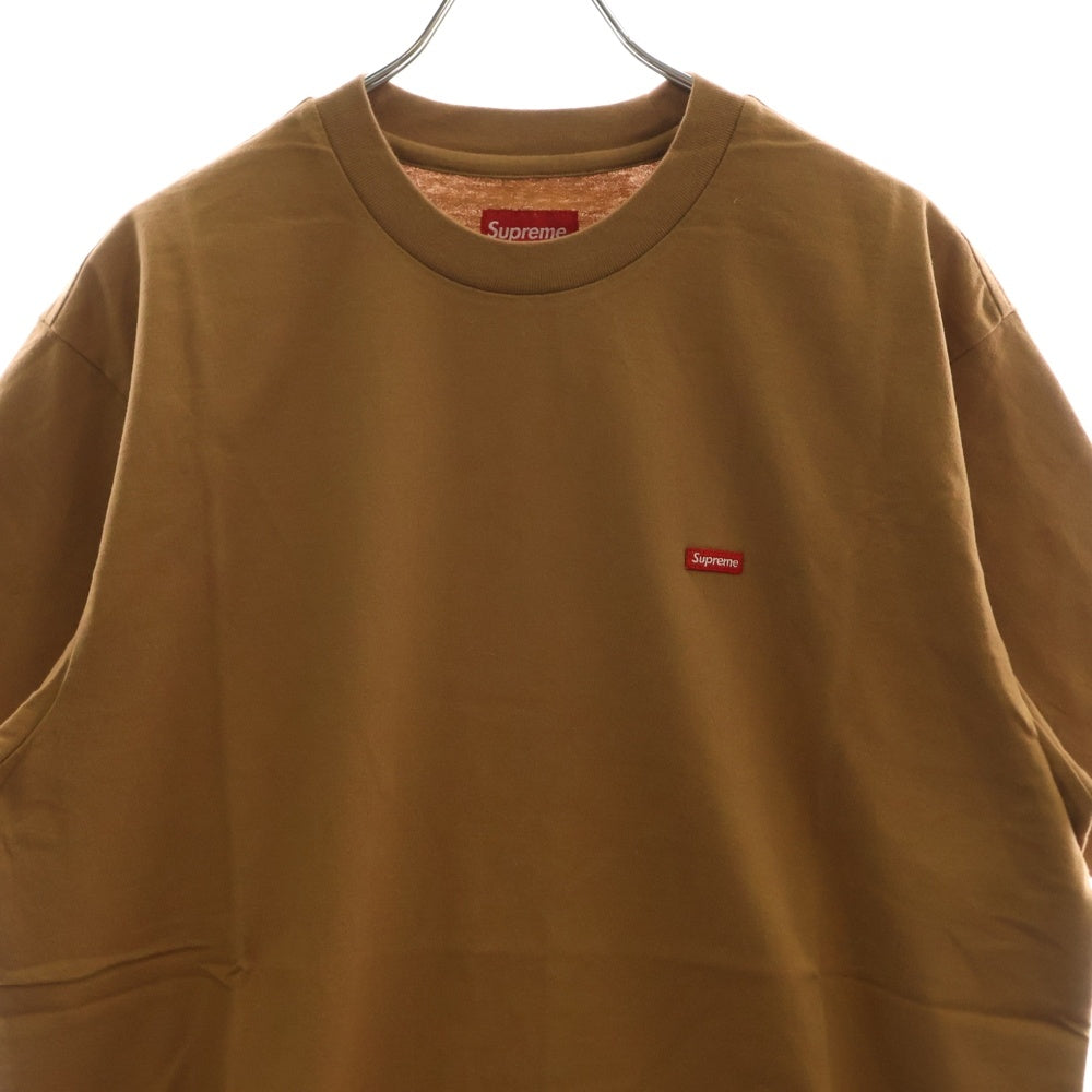 SUPREME(シュプリーム) 21AW Small Box Tee スモール ボックスロゴ クルーネック カットソー 半袖Tシャツ ブラウン
