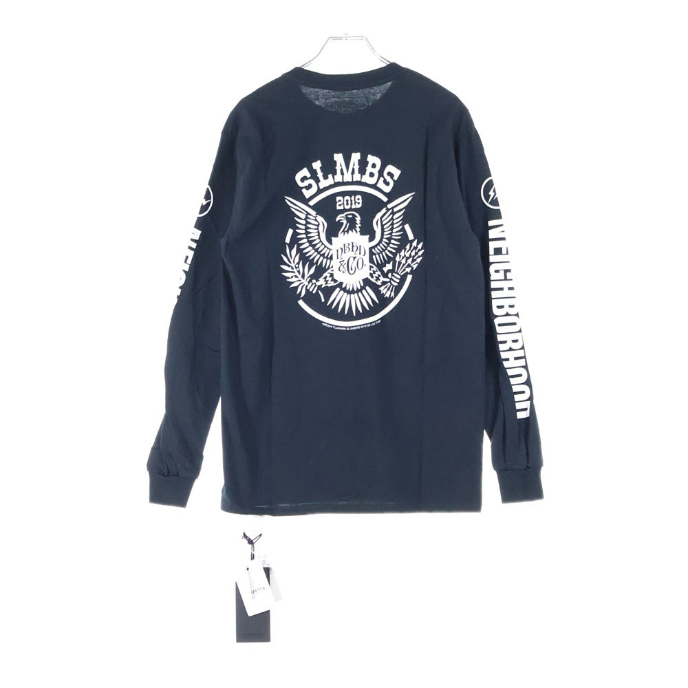 NEIGHBORHOOD(ネイバーフッド) 18AW xFRAGMENT DESIGN LUMBERS C TEE LS フラグメント デザイン ランバーズ クルーネック長袖Tシャツ カットソー ブラック 182LBFRN-LTM01S