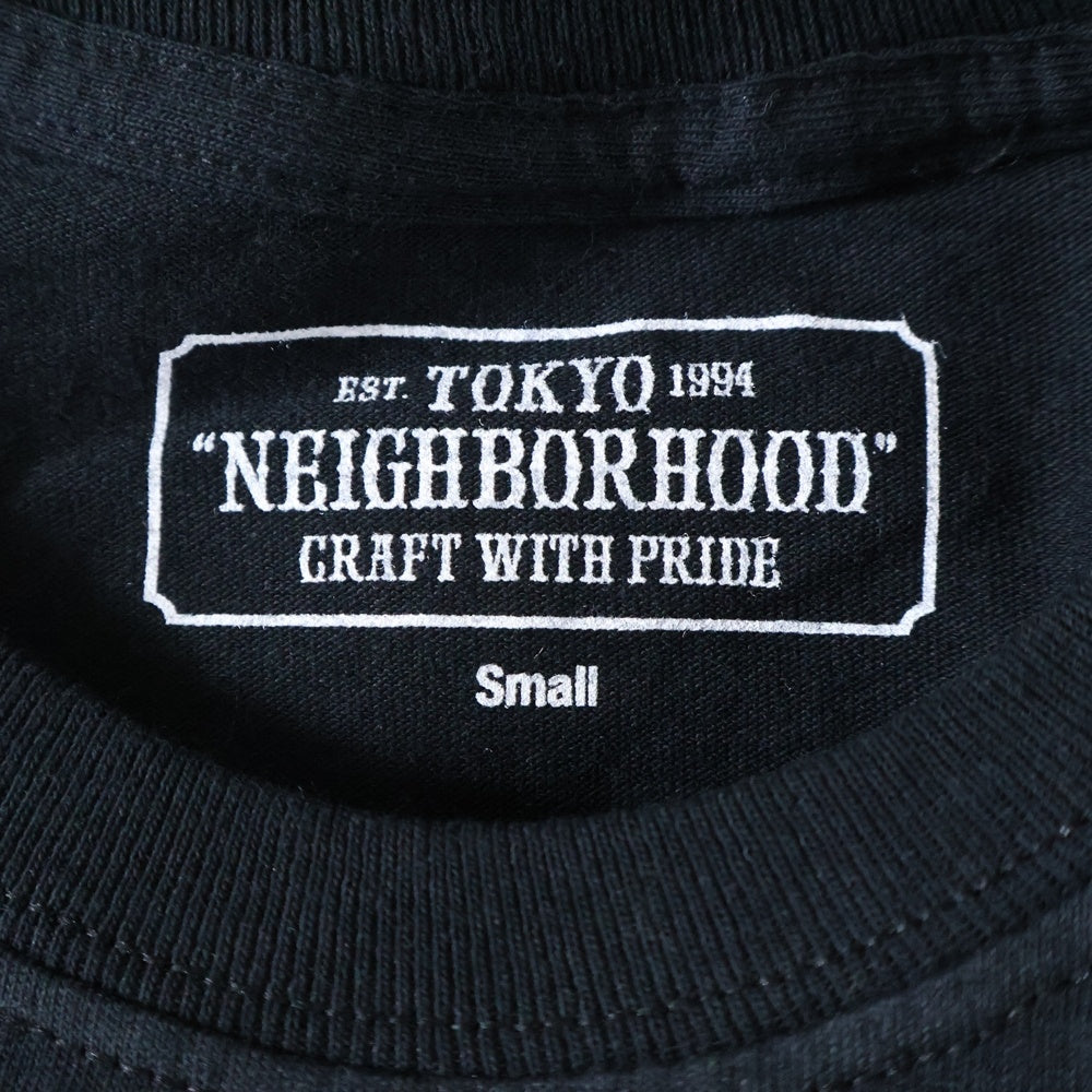NEIGHBORHOOD(ネイバーフッド) 18AW xFRAGMENT DESIGN LUMBERS C TEE LS フラグメント デザイン ランバーズ クルーネック長袖Tシャツ カットソー ブラック 182LBFRN-LTM01S
