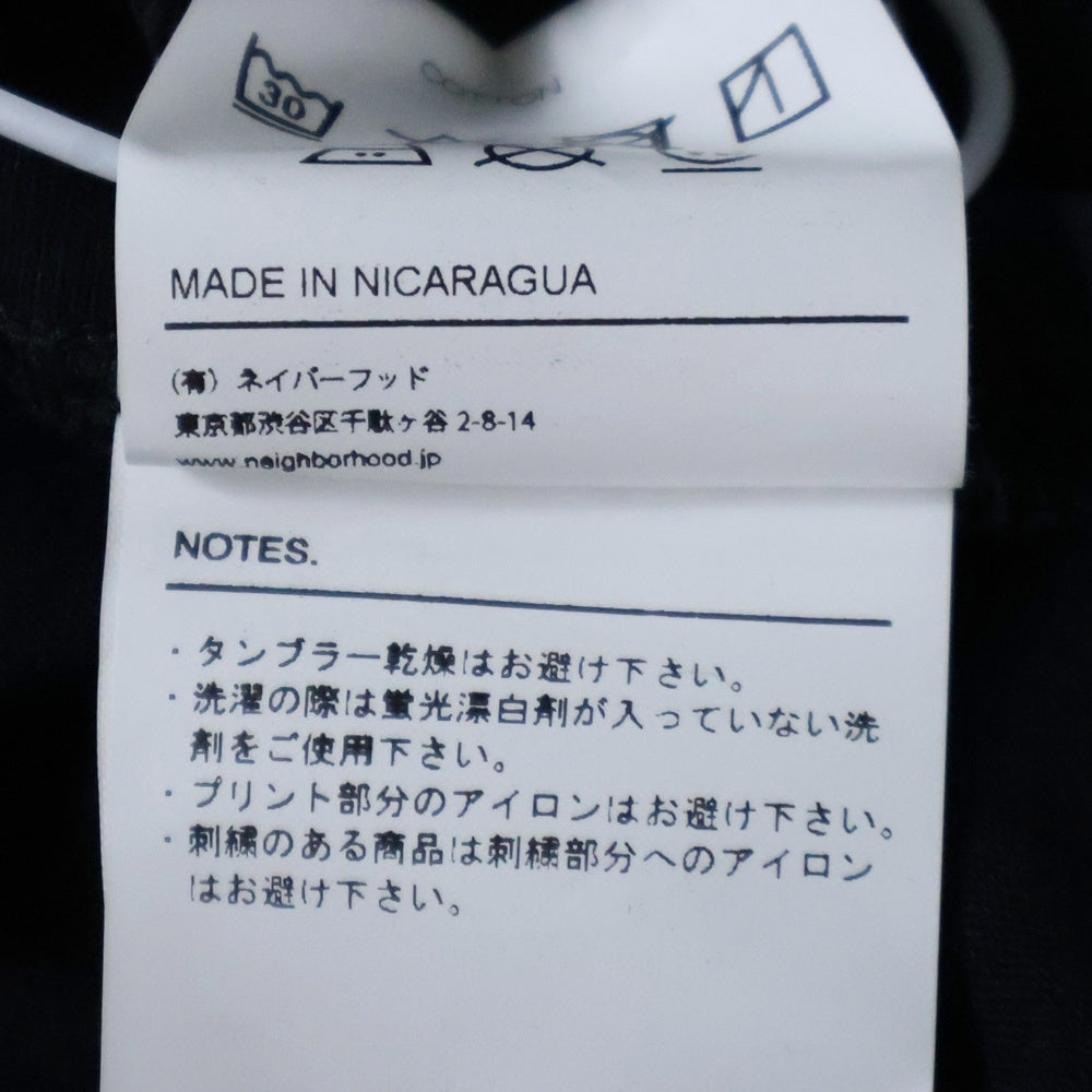 NEIGHBORHOOD(ネイバーフッド) 18AW xFRAGMENT DESIGN LUMBERS C TEE LS フラグメント デザイン ランバーズ クルーネック長袖Tシャツ カットソー ブラック 182LBFRN-LTM01S