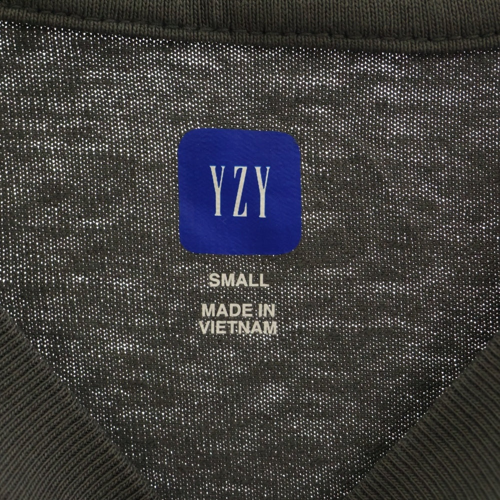 YEEZY GAP(イージーギャップ) SHORT SLEEVE T-SHIRT オーバーサイズショートスリーブ 半袖Tシャツ カットソー グレー 537299-03-1