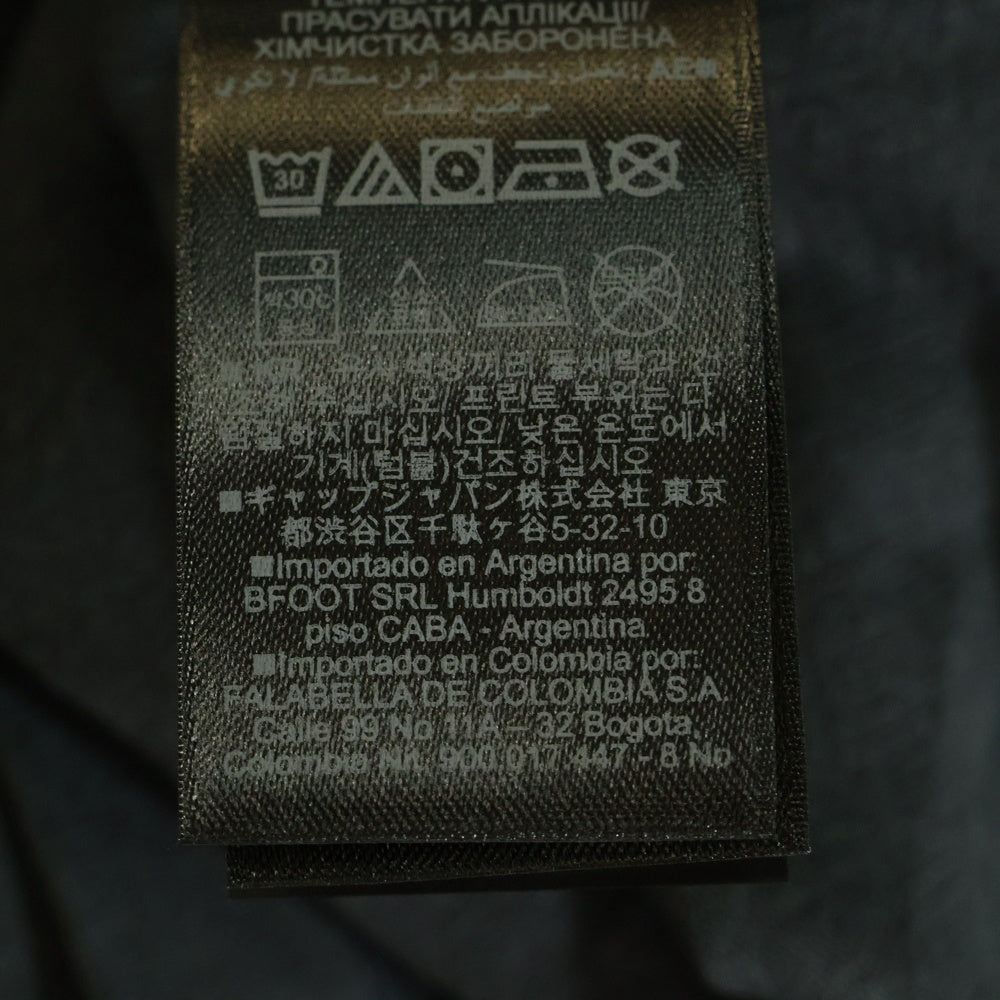 YEEZY GAP(イージーギャップ) SHORT SLEEVE T-SHIRT オーバーサイズショートスリーブ 半袖Tシャツ カットソー ブラック 537299-02-1