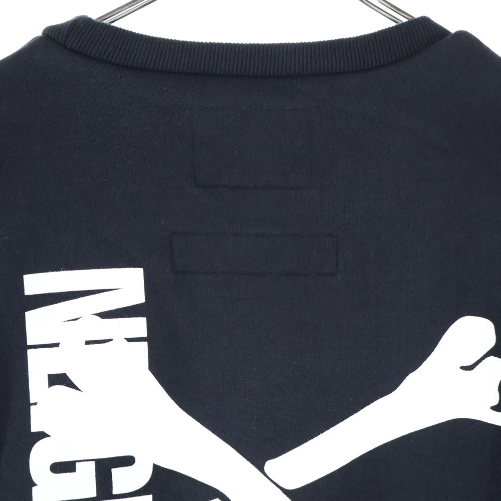 WTAPS(ダブルタップス) 19AW ×NEIGHBORHOOD RIPPER CREW NECK ネイバーフッド リッパー クルーネックスウェットトレーナー ブラック 192ATNHD-CSM02S