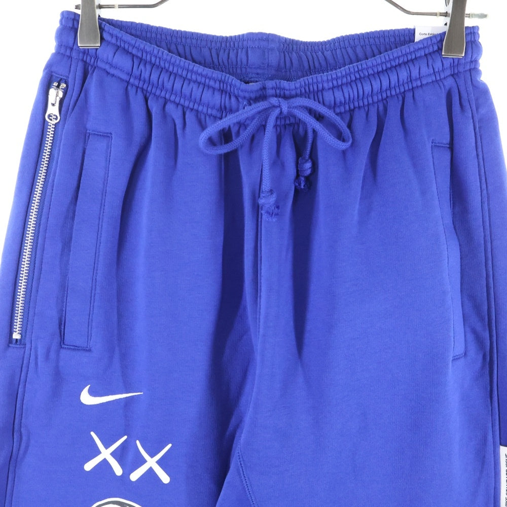 NIKE(ナイキ) NBA BROOKLYN NETS COURTSIDE TROUSERS ブルックリン ネッツ コートサイド ドローストリング パンツ ブルー FB4477-495