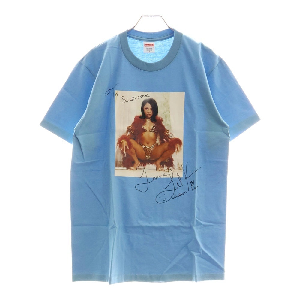 SUPREME(シュプリーム) 22SS ×Lil Kim Photo Tee リルキム フォトプリント クルーネック 半袖Tシャツ カットソー ブルー