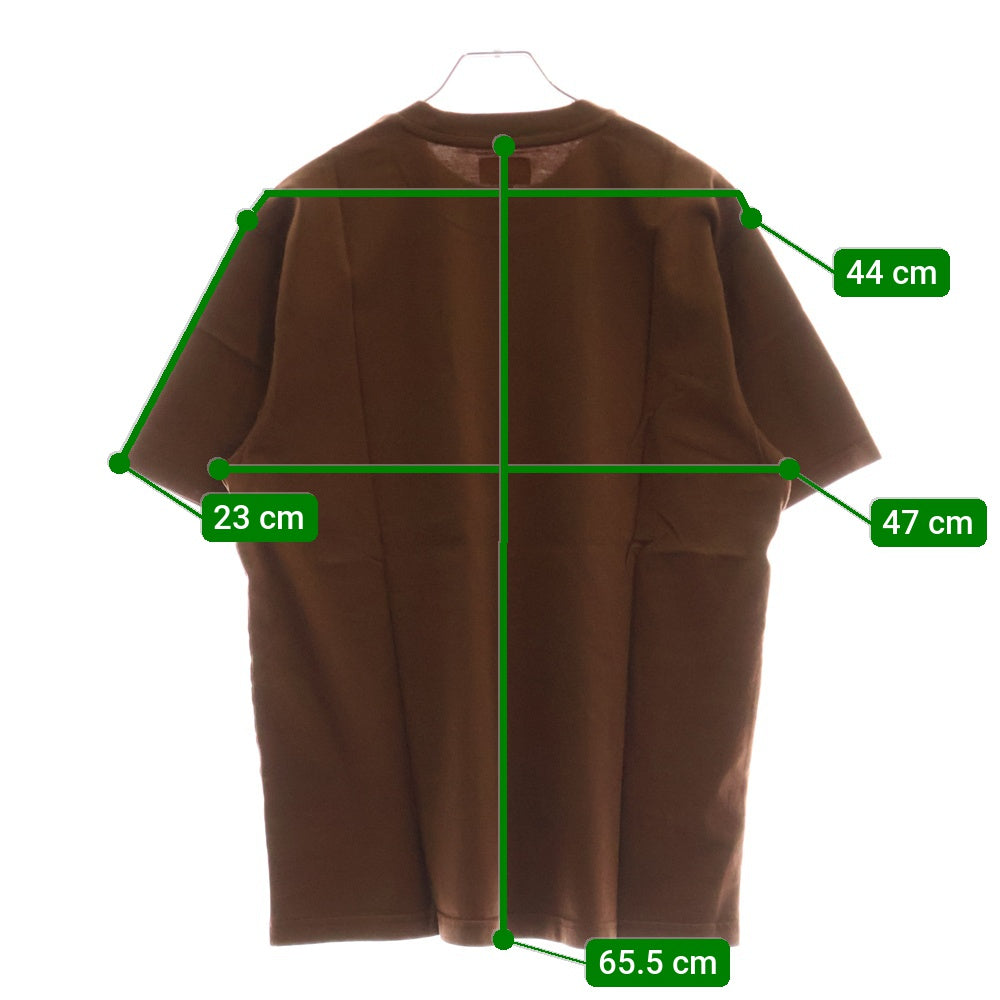 SUPREME(シュプリーム) 21AW Gonz Nametag S/S Tee ゴンズ ネームタグ ショートスリーブ クルーネック半袖Tシャツ カットソー ブラウン