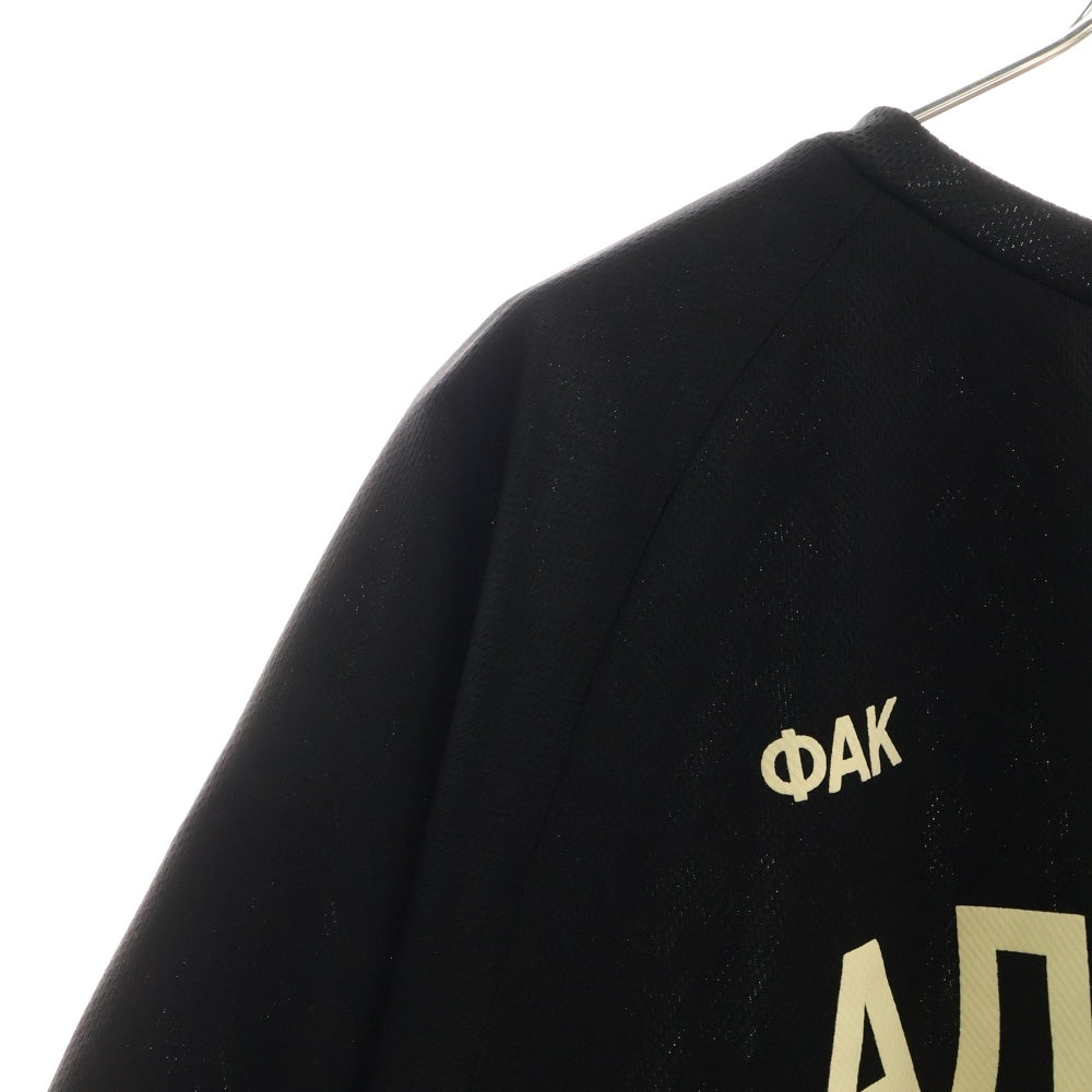 YEEZY(イージー) FUCK ADIDAS JERSEY ファック アディダス クルーネック 半袖Tシャツ カットソー ブラック