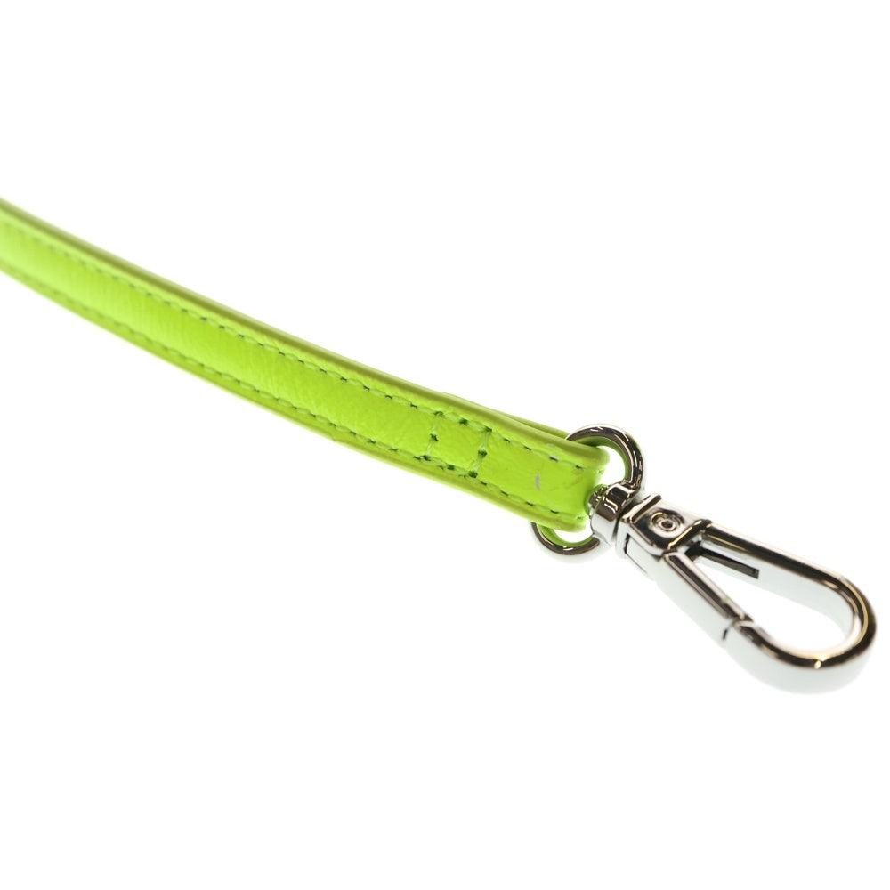 DIESEL(ディーゼル) 1DR XS 2WAY オーバルD メタルロゴプレート レザー ワンショルダー クロスボディバッグ ハンドバッグ イエロー J01572