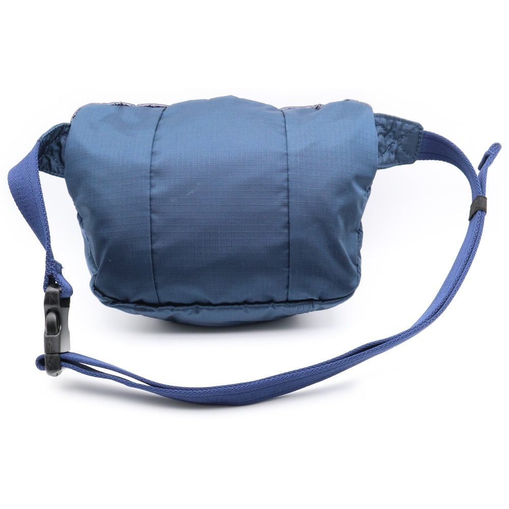 DIESEL(ディーゼル) ロゴデザイン マルチジップ ナイロンショルダーバッグ ネイビー X08149