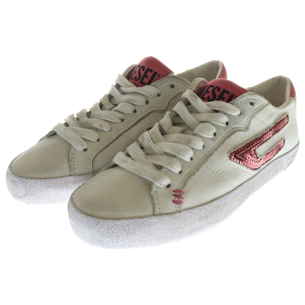 DIESEL(ディーゼル) MIXマテリアル Dロゴデザイン エイジング加工