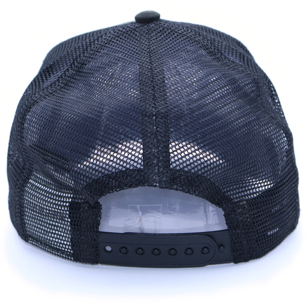 NEW ERA(ニューエラ) ×F.C.REAL BRISTOL エフシーレアルブリストル ロゴデザイン 5パネル メッシュキャップ 帽子 ブラック