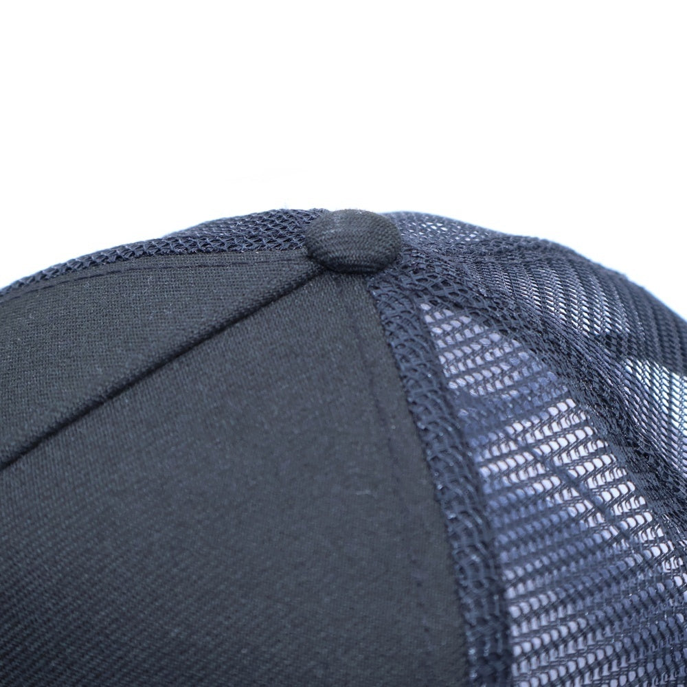 NEW ERA(ニューエラ) ×F.C.REAL BRISTOL エフシーレアルブリストル ロゴデザイン 5パネル メッシュキャップ 帽子 ブラック