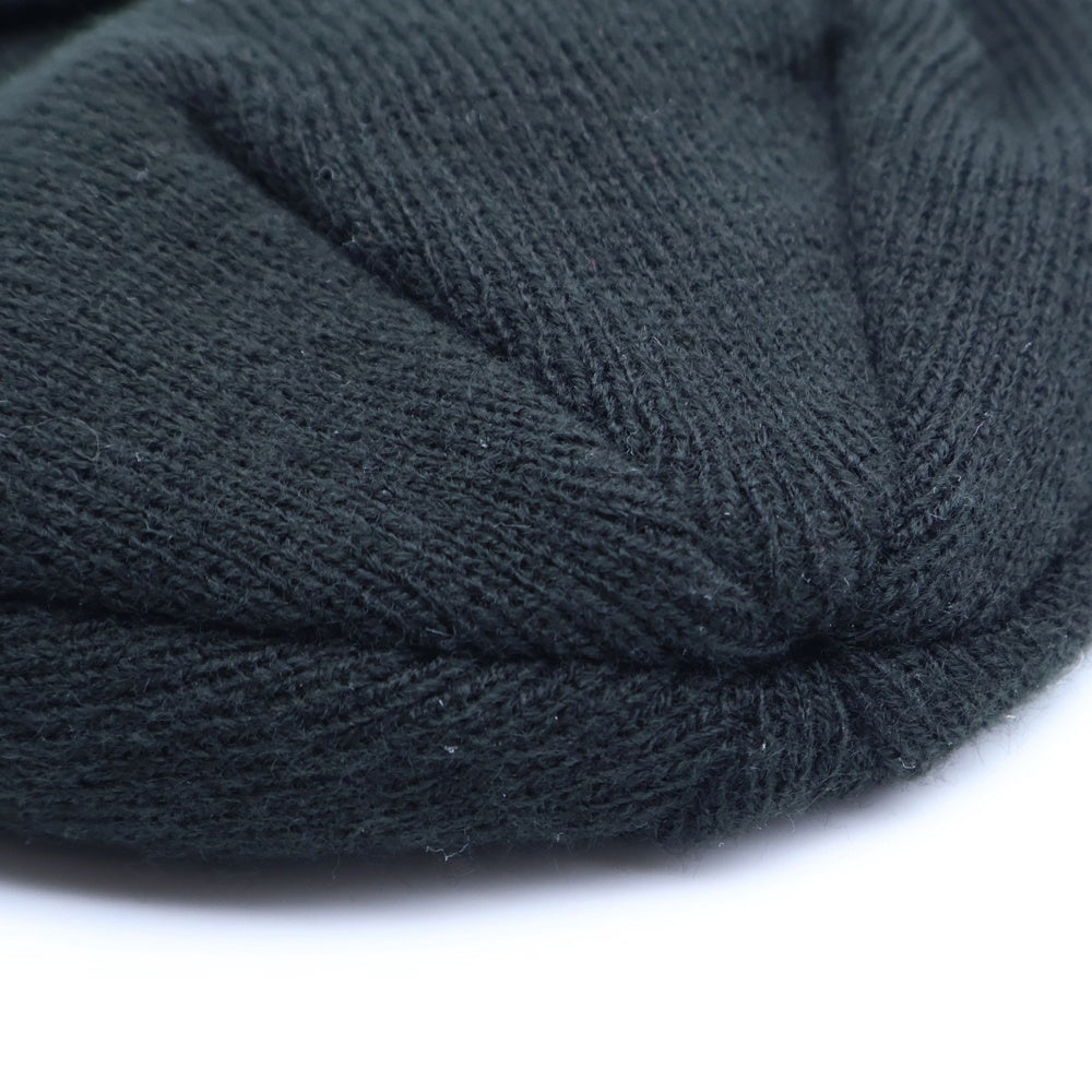 NEW ERA(ニューエラ) ×NEW ERA Box Logo Beanie ニューエラ ボックスロゴデザイン ビーニー ニット帽 帽子 ブラック