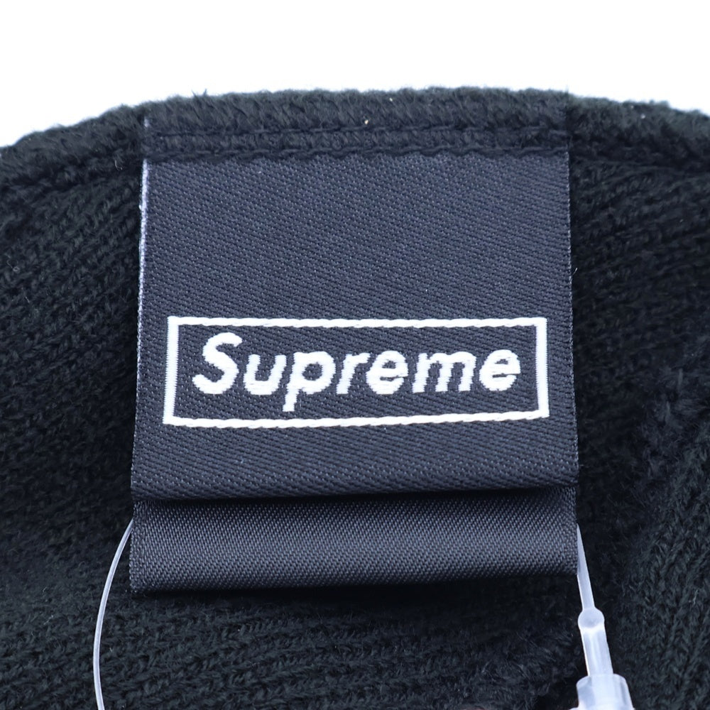 NEW ERA(ニューエラ) ×NEW ERA Box Logo Beanie ニューエラ ボックスロゴデザイン ビーニー ニット帽 帽子 ブラック