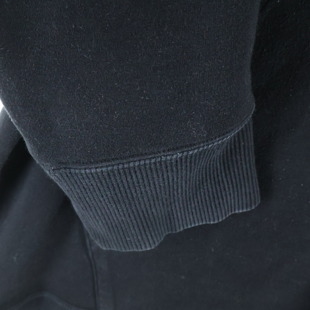 Paul Smith(ポールスミス) ロゴパッチ レインボー コード プルオーバー スウェット パーカー ブラック 82-7173