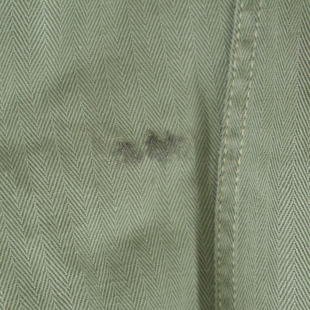 VINTAGE(ヴィンテージ) 40S VINTAGE P-41 HBT Pants ドーナツボタン ミリタリー ヴィンテージ パンツ カーキ