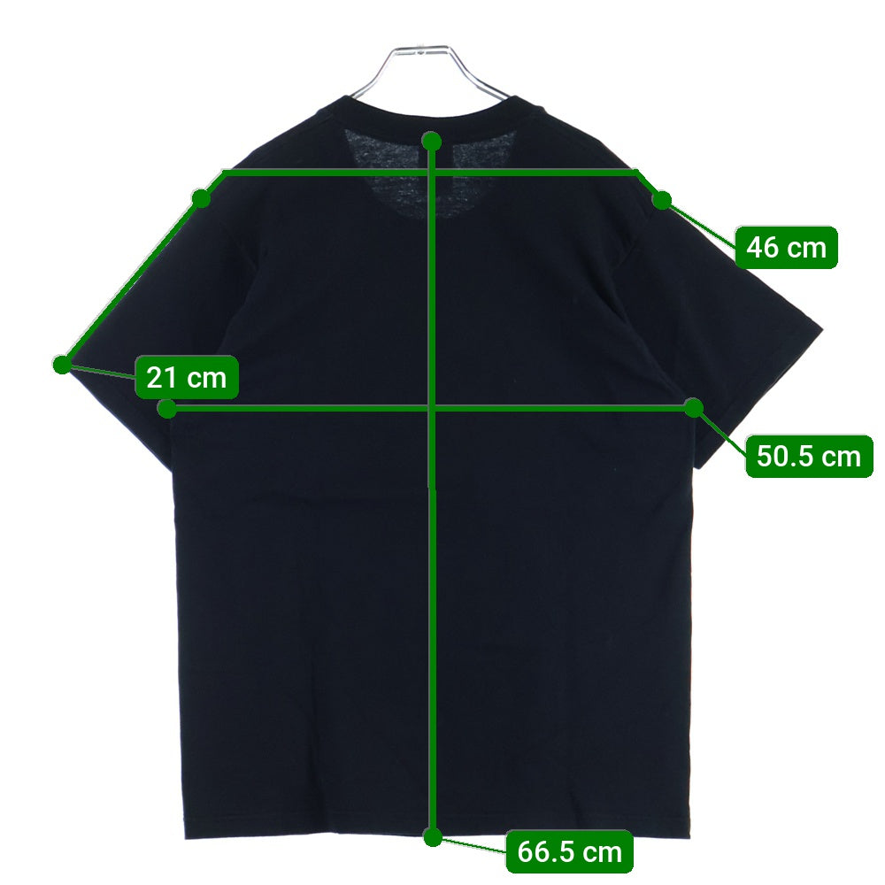 VINTAGE(ヴィンテージ) 90-00S VINTAGE NEON GENESIS EVANGERION ヴィンテージ 新世紀エヴァンゲリオン プリント 半袖Tシャツ カットソー ブラック