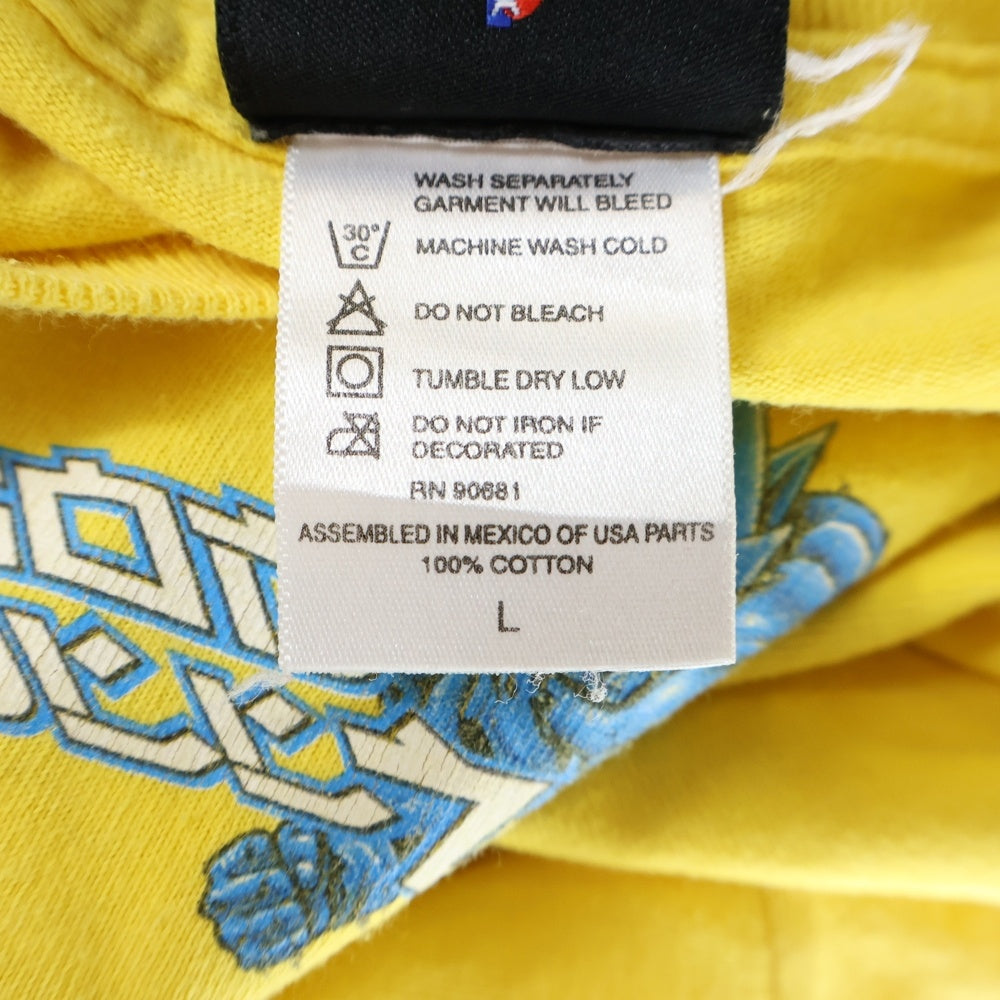 VINTAGE(ヴィンテージ) 00S VINTAGE DRAGON BALL Z ヴィンテージ ドラゴンボールゼット 孫悟空 プリント 半袖Tシャツ カットソー イエロー