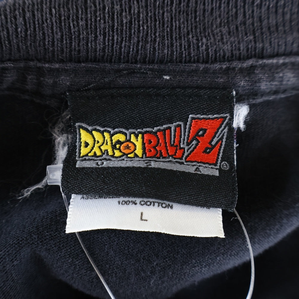 VINTAGE(ヴィンテージ) 00S VINTAGE DRAGON BALL Z ヴィンテージ ドラゴンボールゼット ベジータ トランクス プリント 半袖Tシャツ カットソー ブラック