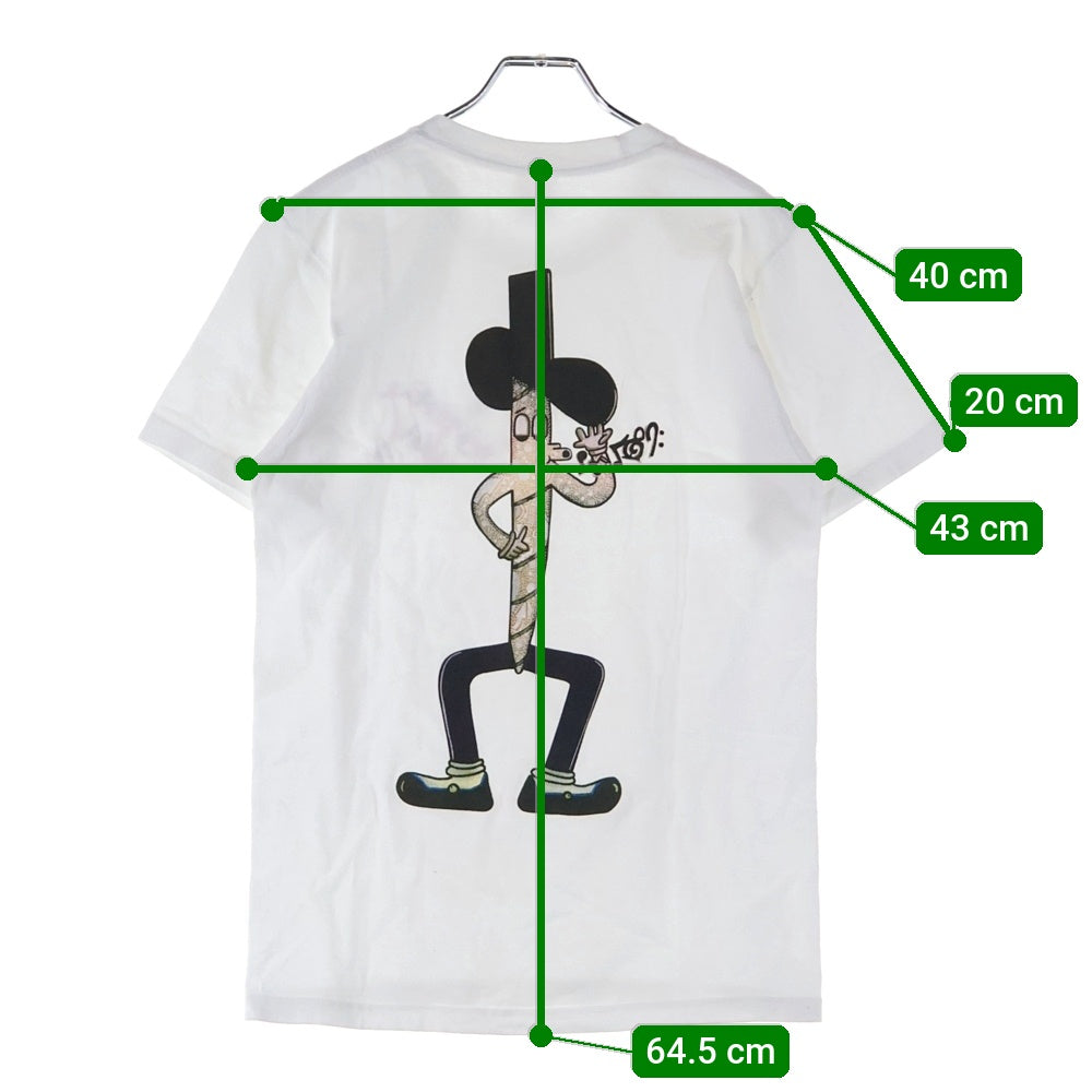SUPREME(シュプリーム) 16AW Yeah Blade Joint Man Tee ブレードジョイントマン プリント 半袖Tシャツ カットソー ホワイト