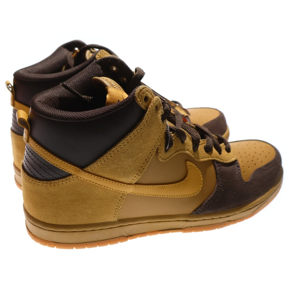 NIKE SB(ナイキエスビー) 【観賞用 2006年製】 DUNK HIGH SB EMB ダンク ハイカットスニーカー ブラウン US8.5/26.5cm 315681-771