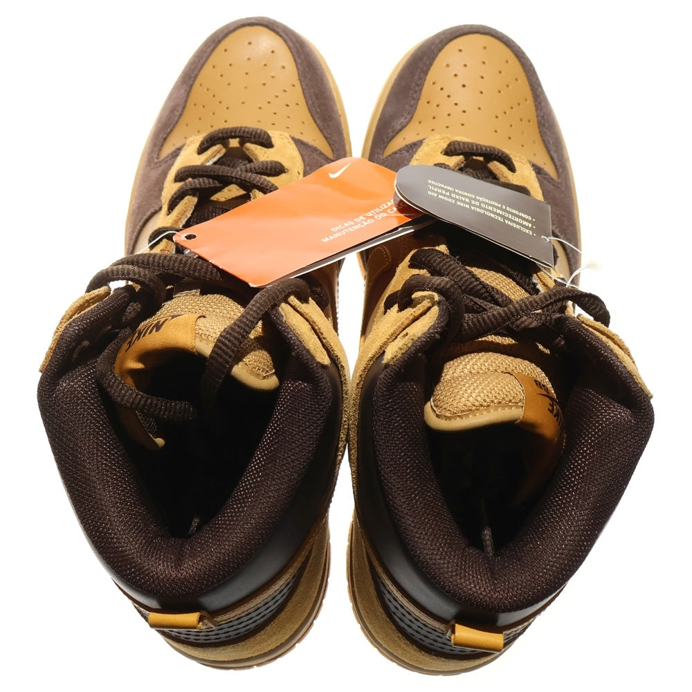 NIKE SB(ナイキエスビー) 【観賞用 2006年製】 DUNK HIGH SB EMB ダンク ハイカットスニーカー ブラウン US8.5/26.5cm 315681-771