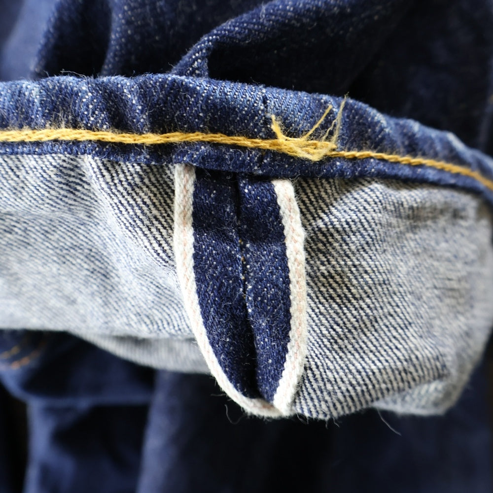 Levi's(リーバイス) 90S VINTAGE S501XX 大戦モデル復刻 ボタン裏555 バレンシア工場 BIG E 片面タブ ドーナツボタン ヴィンテージ デニムパンツ インディゴ 44501-0022