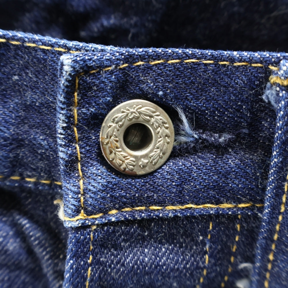 Levi's(リーバイス) 90S VINTAGE S501XX 大戦モデル復刻 ボタン裏555 バレンシア工場 BIG E 片面タブ ドーナツボタン ヴィンテージ デニムパンツ インディゴ 44501-0022