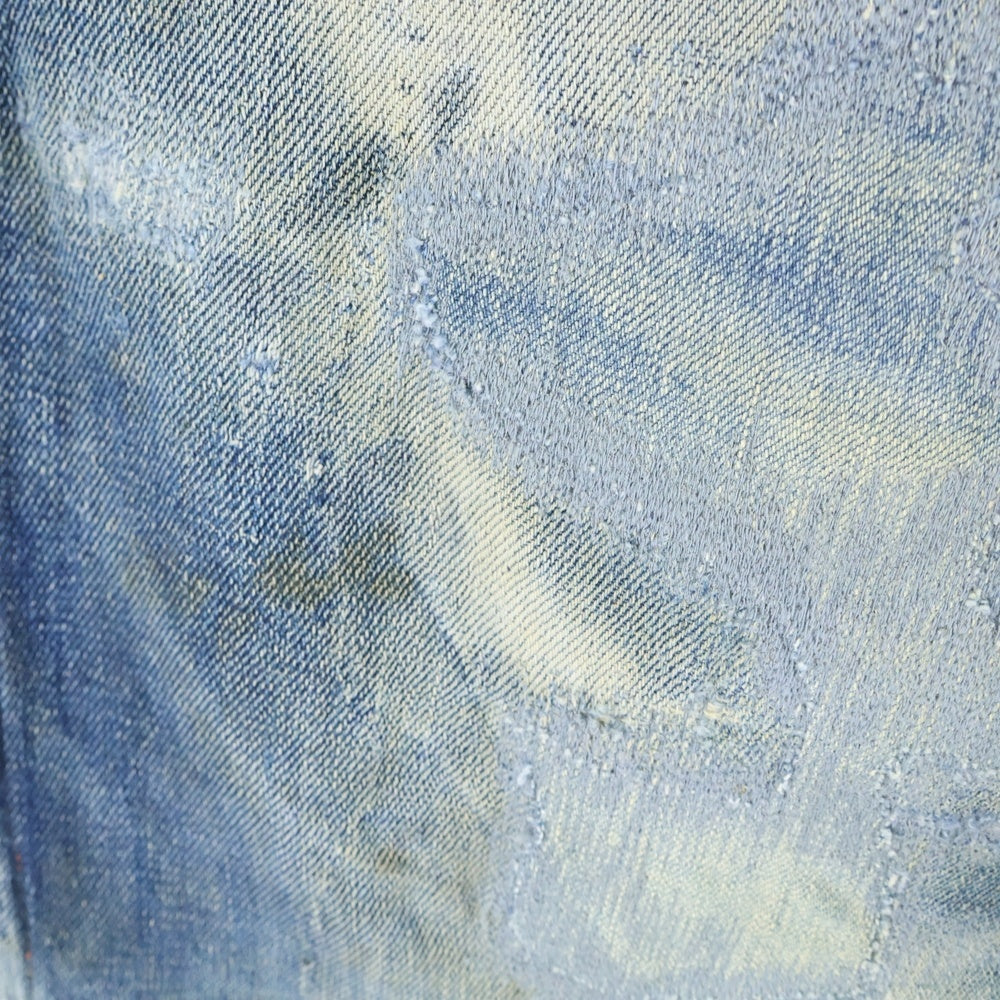 VINTAGE(ヴィンテージ) 1910年代 ストロングホールド サスペンダーボタン 針刺しバックル 布ラベル デニムパンツ