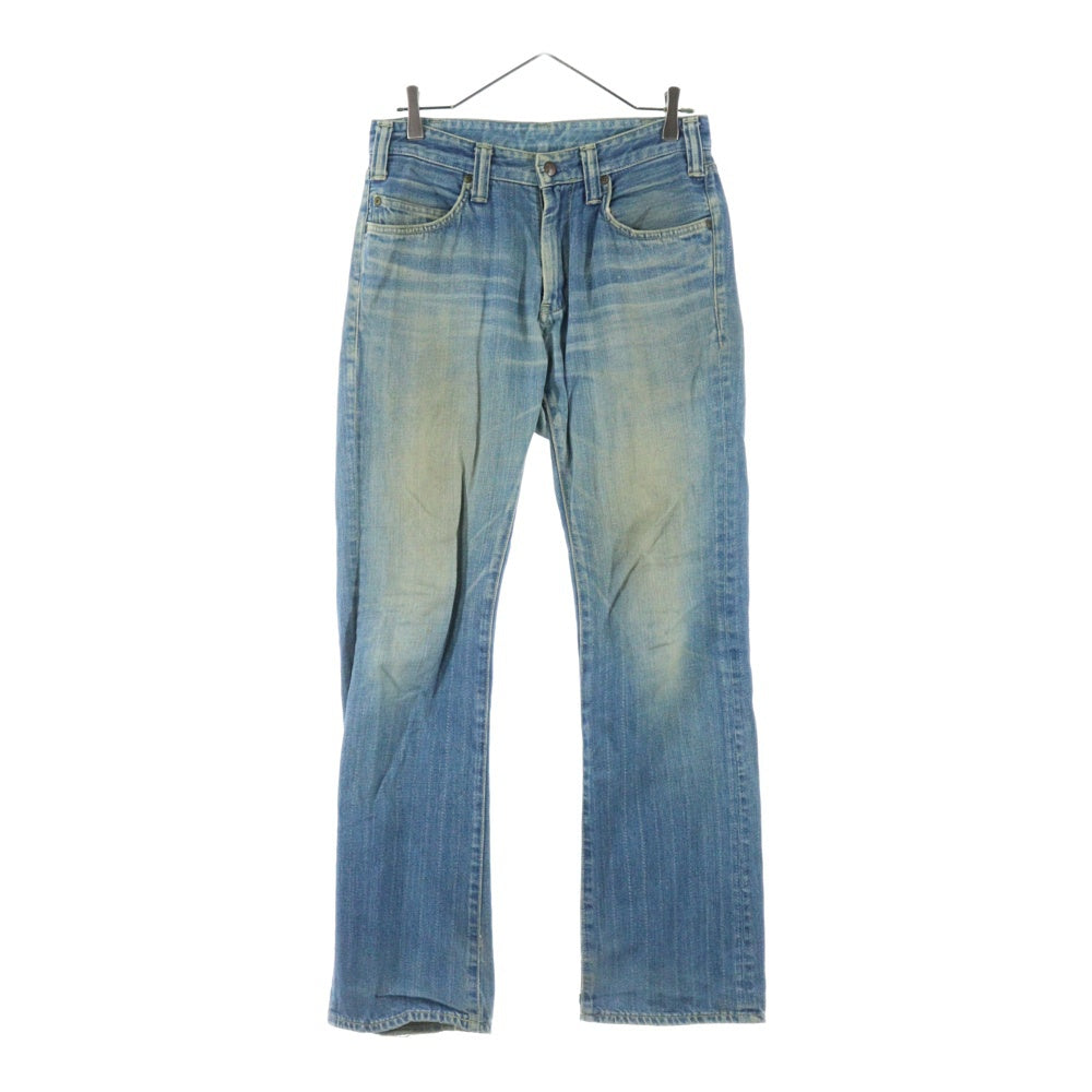 BLUE BLUE(ブルーブルー) 90S VINTAGE スナップボタン YKK ジップフライ ヴィンテージ ストレートデニムパンツ インディゴ