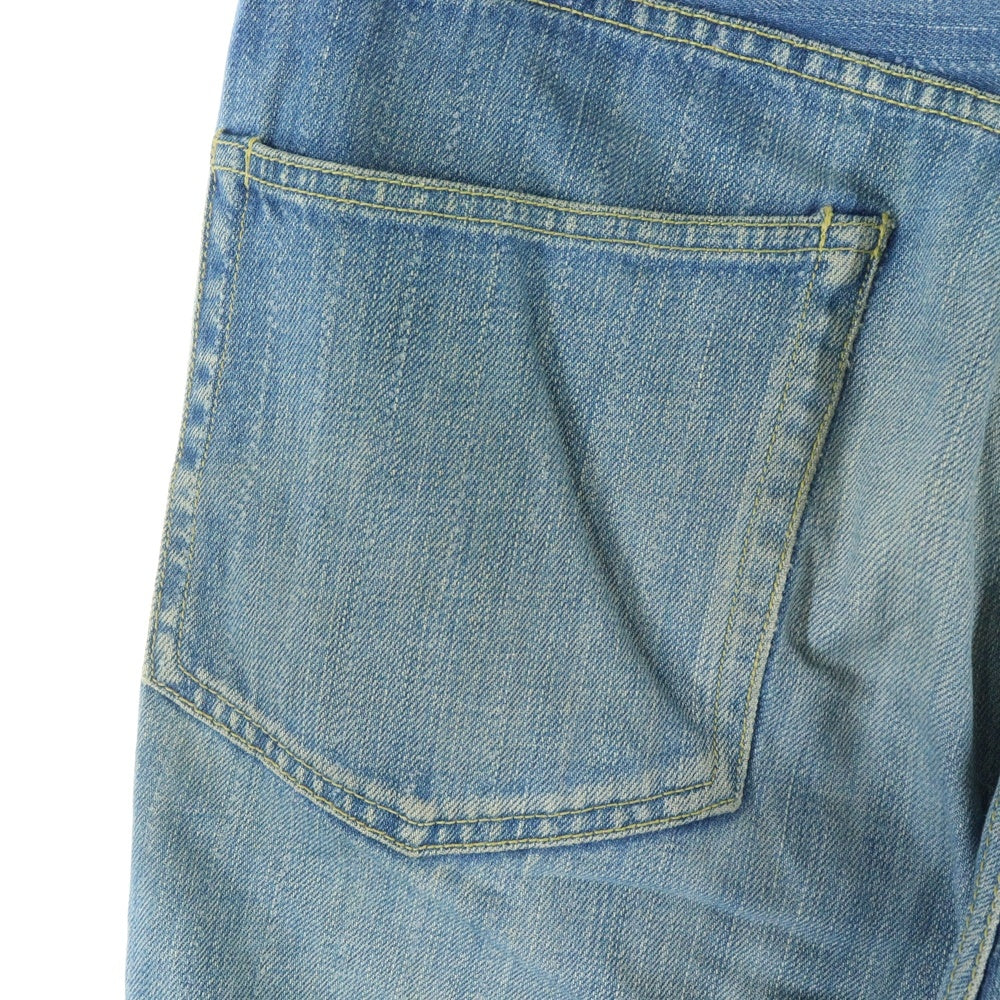 BLUE BLUE(ブルーブルー) 90S VINTAGE スナップボタン YKK ジップフライ ヴィンテージ ストレートデニムパンツ インディゴ