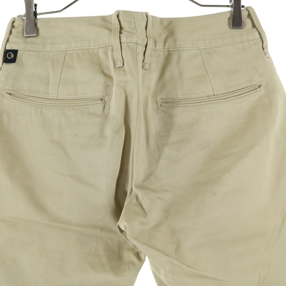 wjk(ダブルジェイケイ) BANANA FLARE CINO バナナ フレア チノパンツ ベージュ 519 CT06