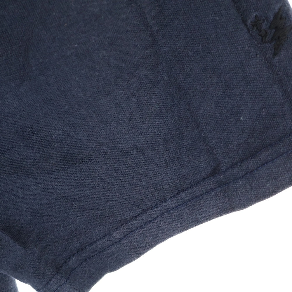 WTAPS(ダブルタップス) 両面ロゴプリントTシャツ 半袖カットソー ネイビー