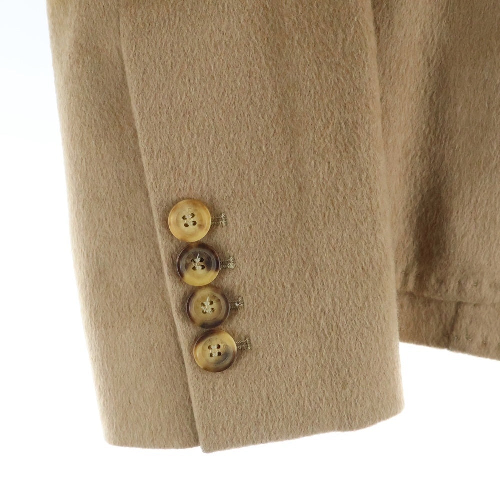 CELINE(セリーヌ) レオパード ライニング 4ポケット キャメル ジャケット ベージュ レディース