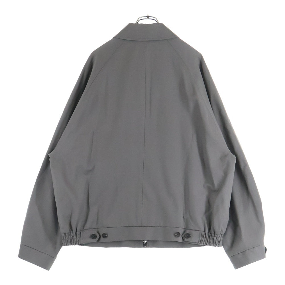 Stein(シュタイン) OVERSIZED HARRINGTON ZIP JACKET オーバーサイズ ハリントン ジップアップ ジャケット ダークブラウン ST 353-1