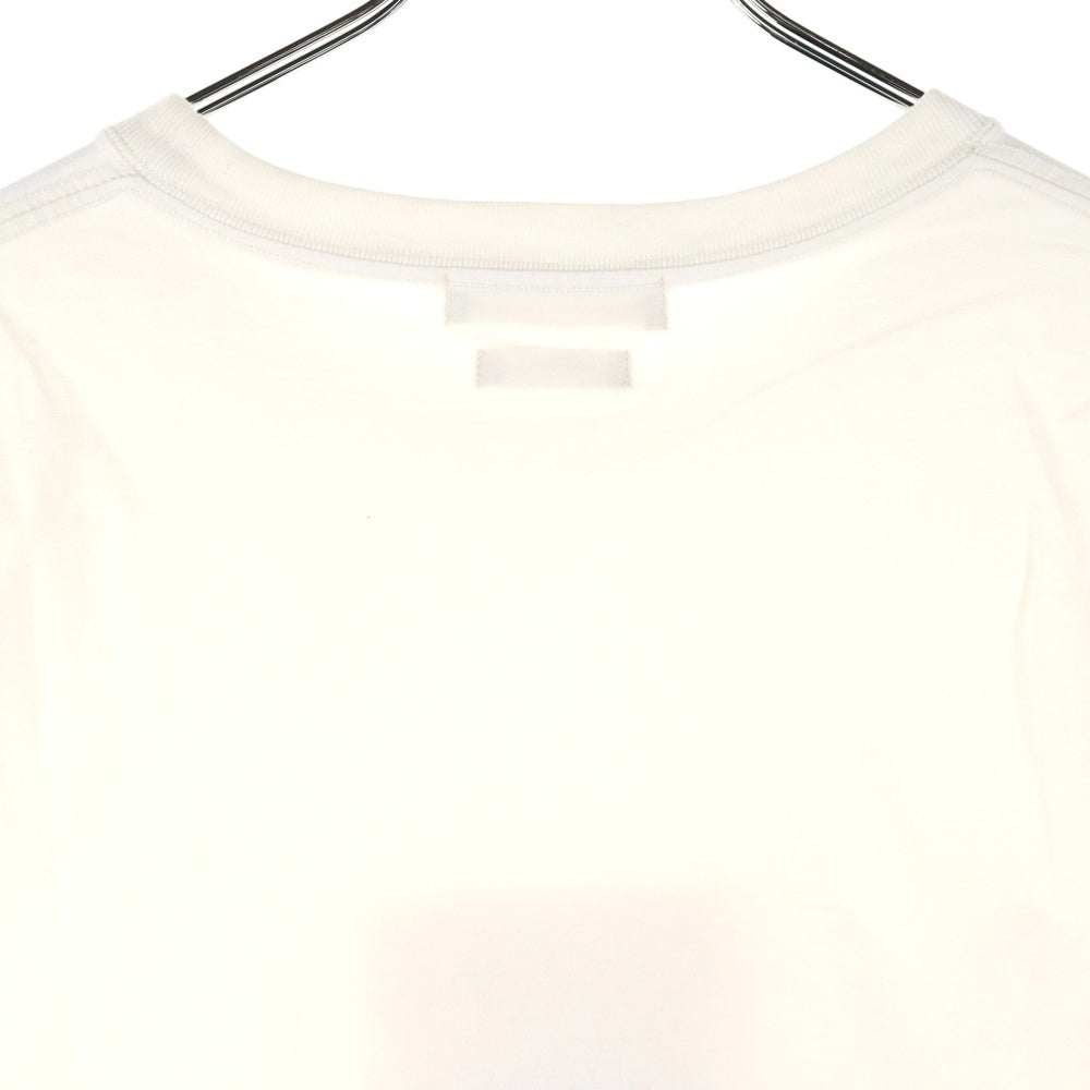 YOKE(ヨーク) 23SS EMBROIDERED T-SHIRT センター エンブロイダリー クルーネック 半袖Tシャツ カットソー ホワイト YK23SS0486CS