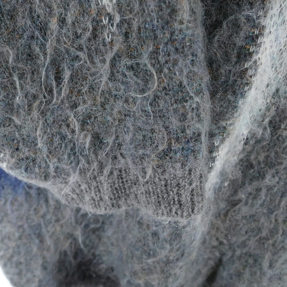 YOKE(ヨーク) 22AW STILL JACQUARD CREWNEC モヘア混 クルーネック